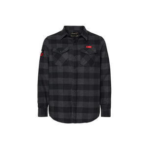Woodland Flannel Char/Black